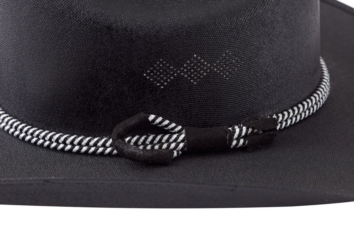 Black western cowboy hat 17575